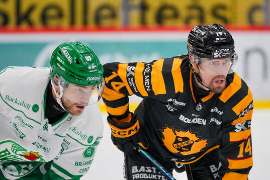 Rögles Leon Bristedt och Skellefteås Andreas Johnson