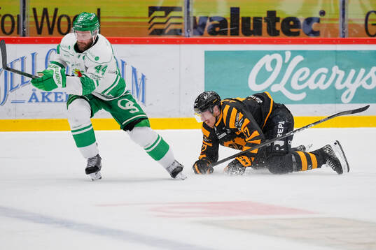 Rögles Calvin De Haan och Skellefteås Pär Lindholm