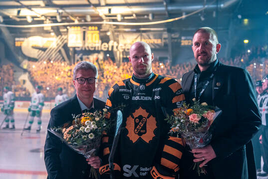 Erik Forssel och Skellefteås Martin Lundberg