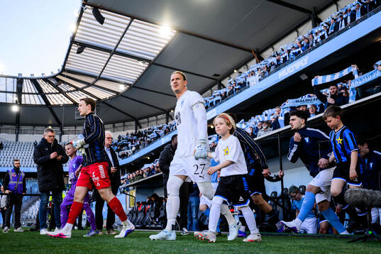 Malmö FFs målvakt Johan Dahlin
