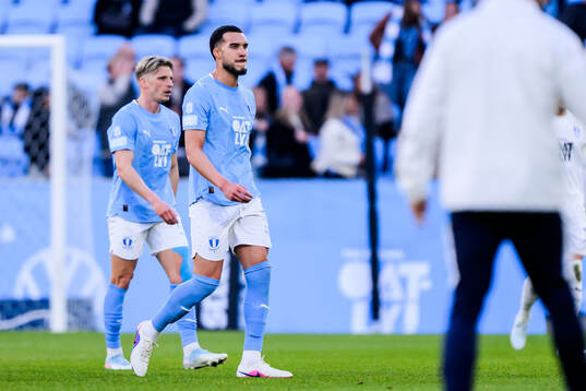 Malmö FFs Andrej Djuric deppar