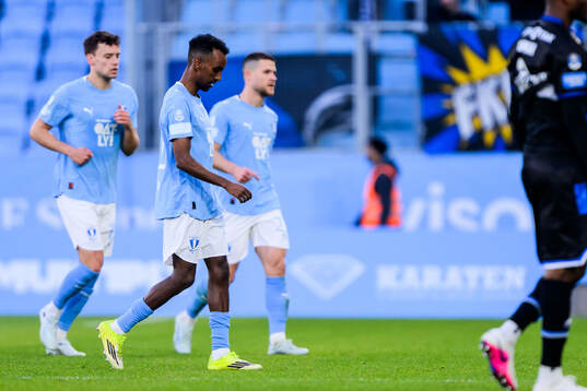 Malmö FFs Taha Ali deppar