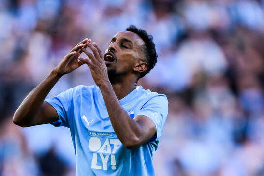 Malmö FFs Taha Ali deppar