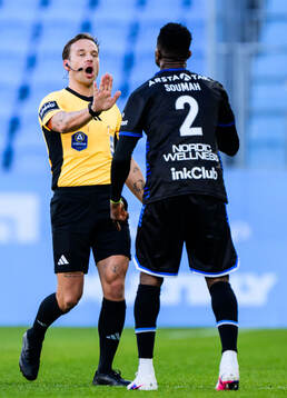Domare Kristoffer Karlsson och Sirius Mohamed Soumah