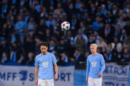 Malmö FFs Otto Rosengren deppar