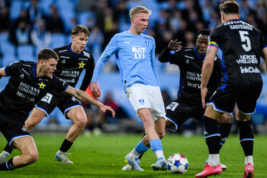 Malmö FFs Daniel Gudjohnsen