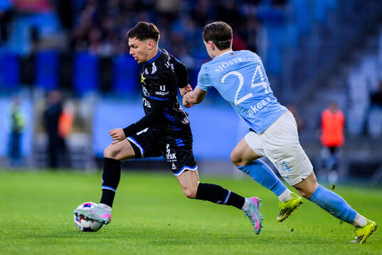 Sirius Isak Bjerkebo och Malmö FFs Oscar Sjöstrand