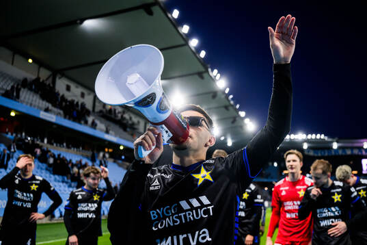 Sirius Isak Bjerkebo jublar