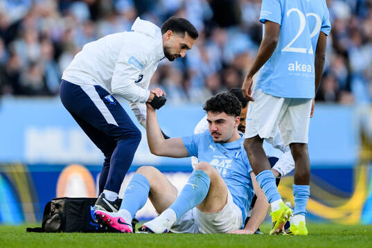 Malmö FFs Bleon Kurtulus skadad
