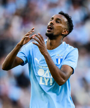 Malmö FFs Taha Ali deppar