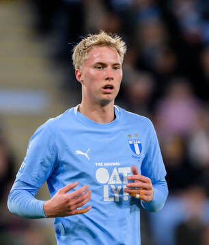 Malmö FFs Daniel Gudjohnsen