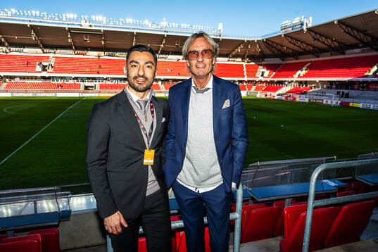 TV4s kommentatorer Jiloan Hamad och Patrik Westberg