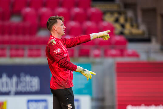 Kalmars målvakt Jakob Kindberg