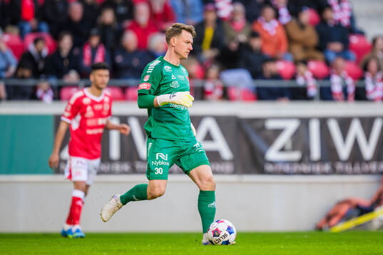 Kalmars målvakt Jakob Kindberg