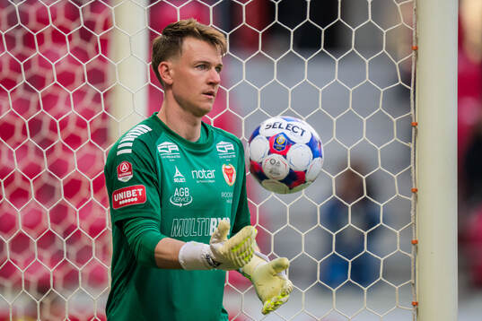 Kalmars målvakt Jakob Kindberg