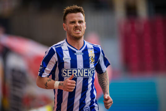 IFK Göteborgs Tobias Heintz deppar