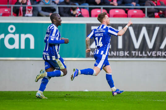 IFK Göteborgs Tobias Heintz jublar