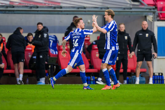 IFK Göteborgs Tobias Heintz jublar