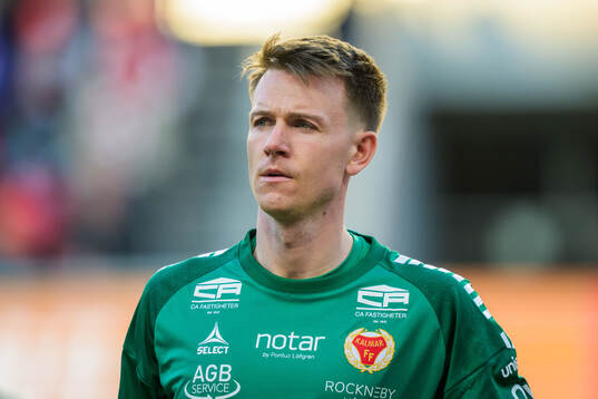 Kalmars målvakt Jakob Kindberg