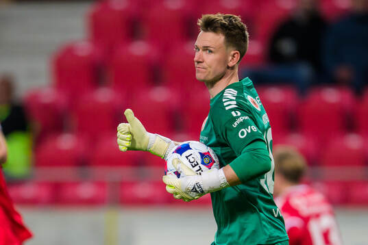 Kalmars målvakt Jakob Kindberg