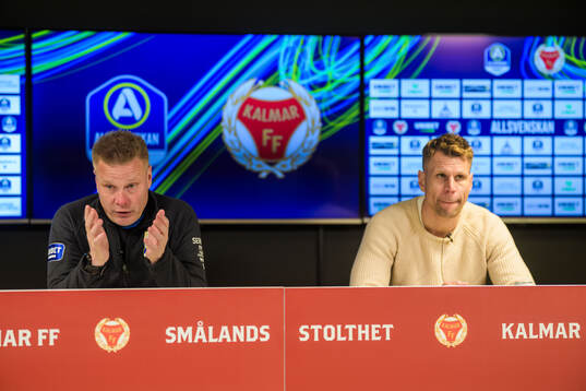 IFK Göteborgs tränare Stefan Billborn och Kalmars