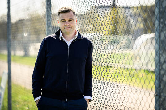 Sportchef Robert Grandén