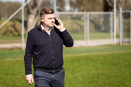 Sportchef Robert Grandén