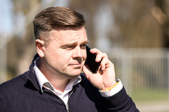 Sportchef Robert Grandén