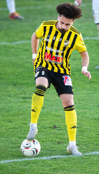 IFK Hässleholms Waseem Jafleh i matchen i division 3