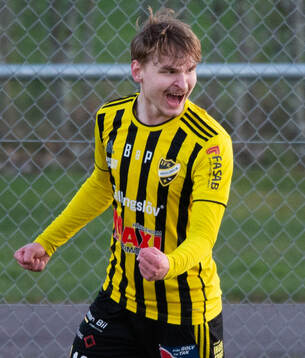 IFK Hässleholms Amir Ramanovski har gjort 1-1 bakom