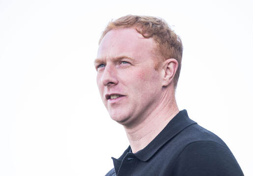 Helsingborgs manager Stevie Grieve