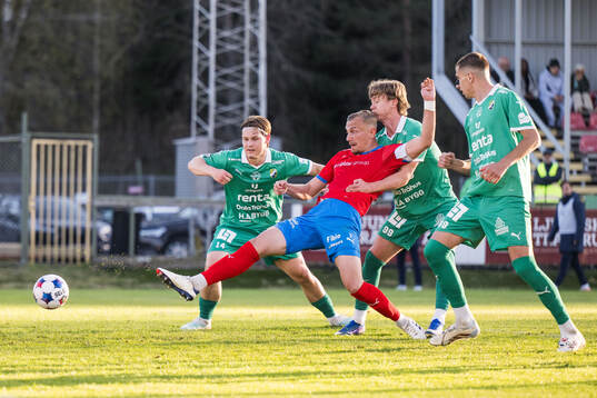 Ljungskiles Daniel Lagerlöf och Lukas Lindholm Corner och