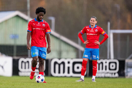 Helsingborgs Kevin Nyarko deppar