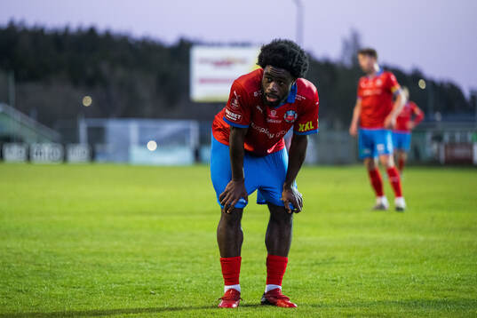 Helsingborgs Kevin Nyarko deppar