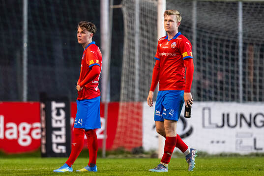 Helsingborgs Lucas Landgren Persson och William Westerlund
