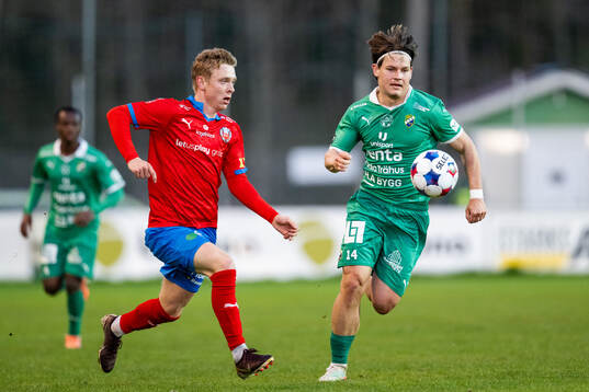 Helsingborgs Jonathan Hasselqvist och Ljungskiles Daniel