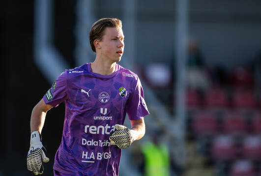 Ljungskiles målvakt Lukas Eriksson