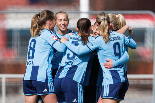 Djurgårdens Urara Watanabe jublar