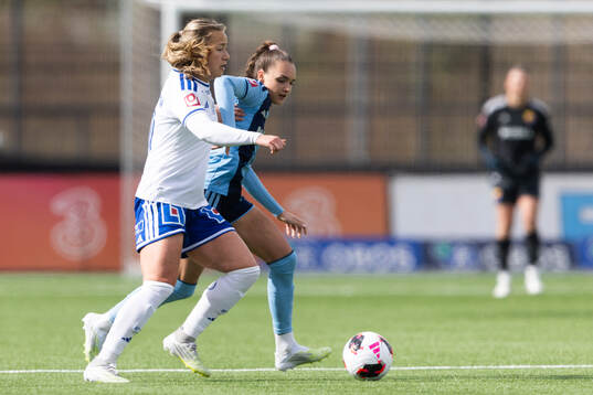 IFK Norrköpings Emma Engström och Djurgårdens Selma