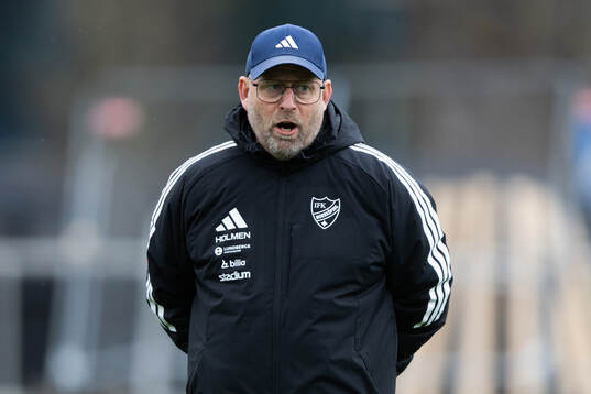 IFK Norrköpings tränare Stellan Carlsson innan