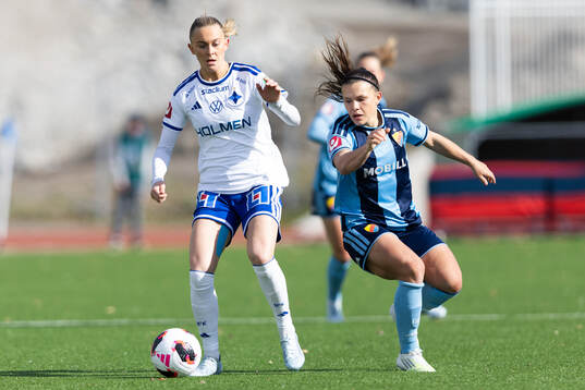 IFK Norrköpings Beatrice Persson och Djurgårdens