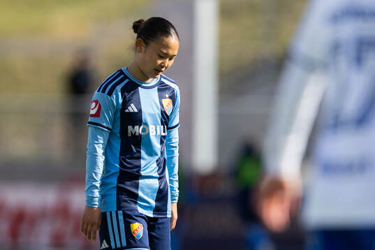 Djurgårdens Urara Watanabe deppar