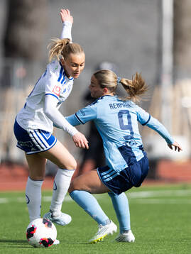 IFK Norrköpings Beatrice Persson och Djurgårdens Johanna
