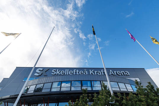 Skellefteå Kraft Arena exteriör