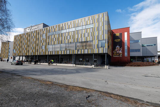 Skellefteå Kraft Arena exteriör