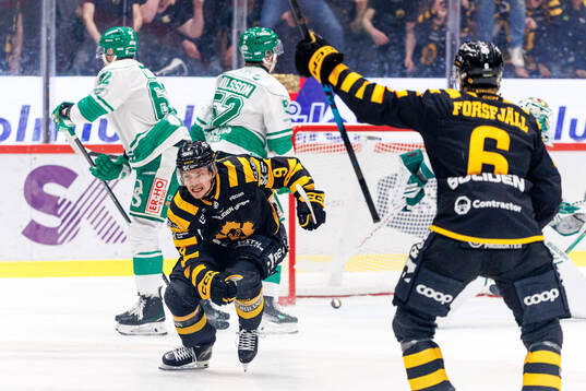 Skellefteås Victor Stjernborg jublar