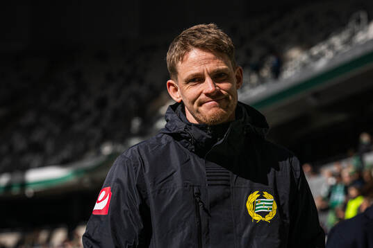Coach William Strömberg of Hammarby