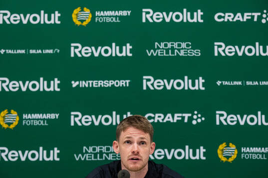 Coach William Strömberg of Hammarby