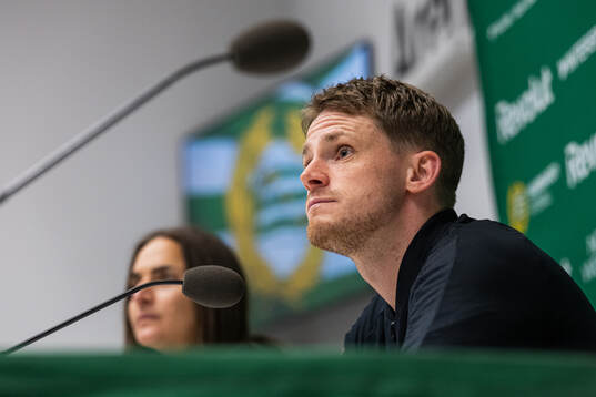 Coach William Strömberg of Hammarby