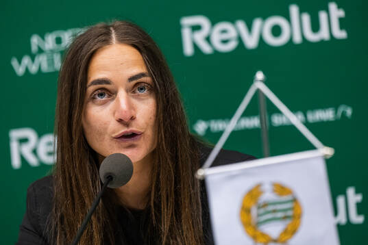 Coach Elena Sadiku of Häcken